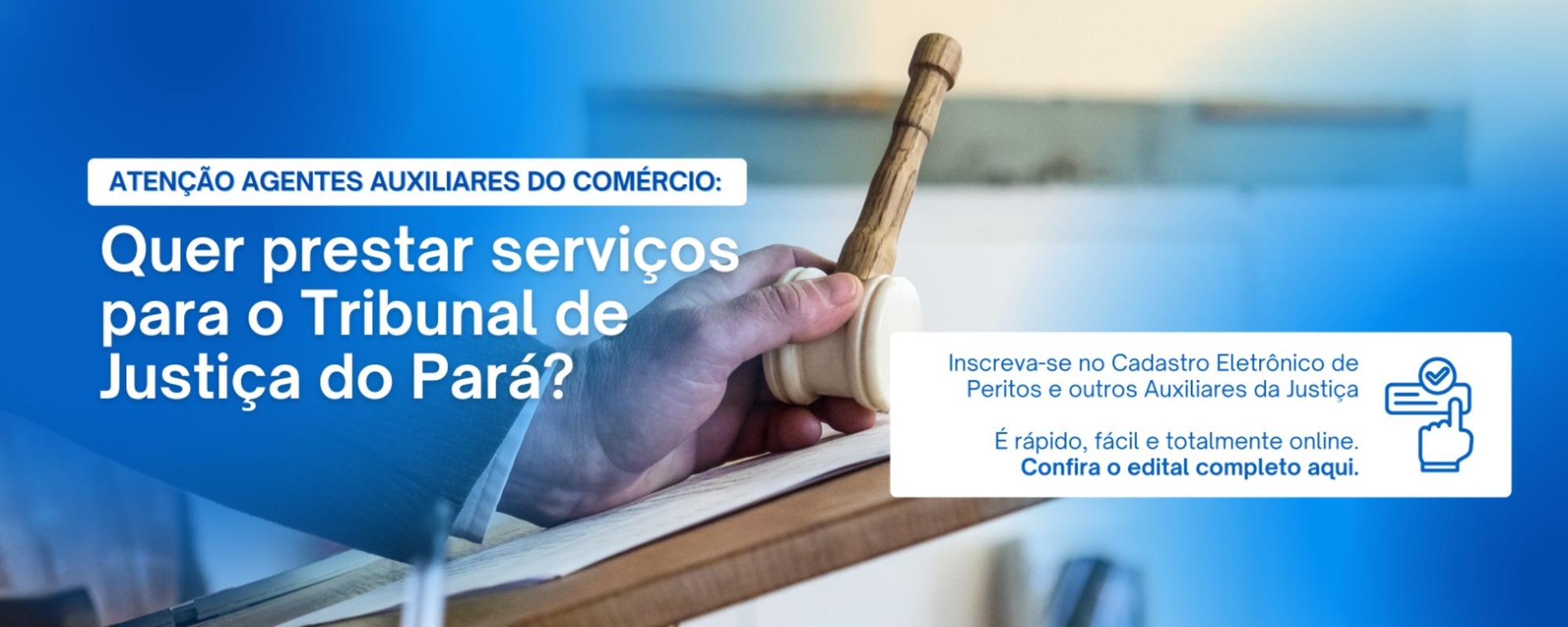 Cadastro Eletrônico de Peritos e Outros Auxiliares da Justiça