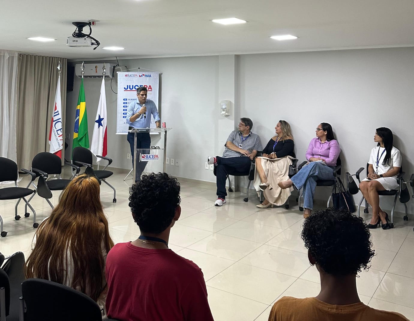 Presidente da Jucepa falou sobre a importância de aproveitar o período do estágio para o estudante